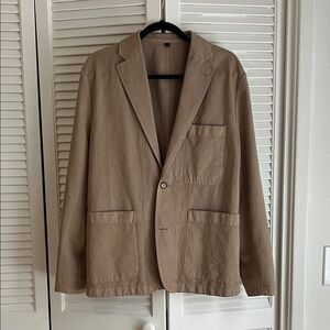 J. Crew Men's Light Brown Casual Jacket Sport Coat